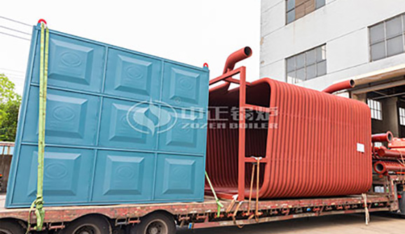 唐山金利海生物柴油5噸WNS系列三回程燃?xì)庹羝仩t項目