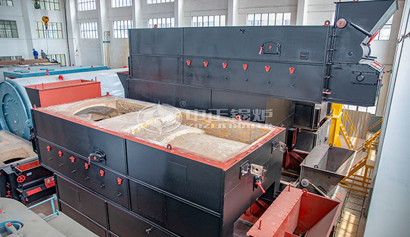 貴州荔波縣4噸DZL系列燃生物質(zhì)水火管蒸汽鍋爐項目